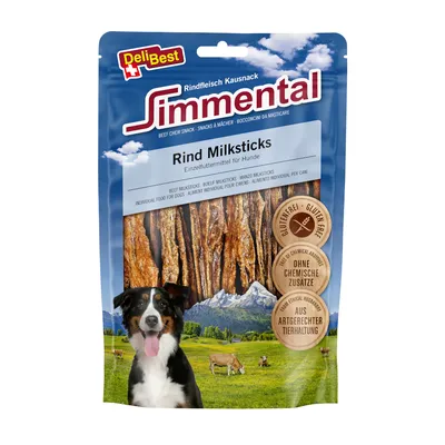 DeliBest Simmental Rund Milksticks - 200 g