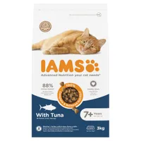 IAMS Advanced Nutrition Senior kat 7+ med tun - 3 kg