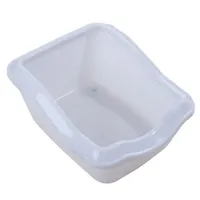 Toaleta pro kočky Trixie Cleany Cat s okrajem - bílá