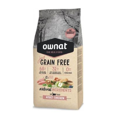 Ownat Cat Adult Just Grain Free Pollo 3 kg