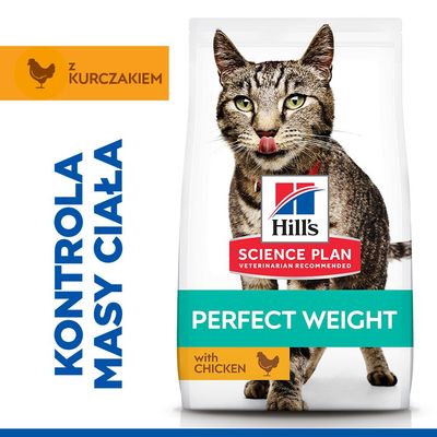 Hill's Science Plan Adult Perfect Weight, kurczak