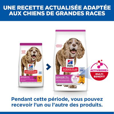 Hill's Science Plan Senior 11+ Small & Mini poulet pour chien