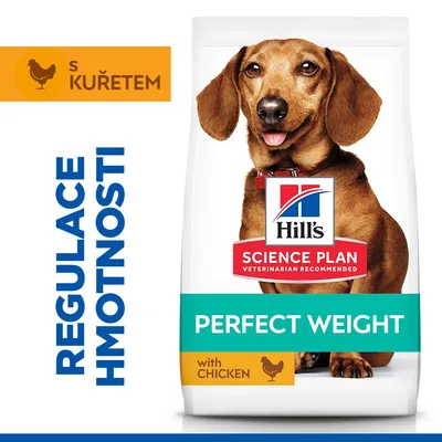 Hill's Science Plan Perfect Weight Adult 1+ Small & Mini kuracie - 6 kg