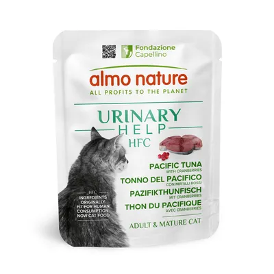 Almo Nature HFC Urinary Help Saver Pack 24 x 50g - Pacific Tuna with Cranberries