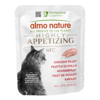 Almo Nature HFC Highly Appetizing, 6 x 50 g - Filet z kurczaka