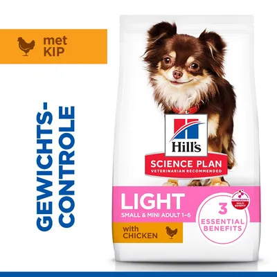 Hill's Science Plan Adult 1-6 Light Small & Mini met Kip - 6 kg