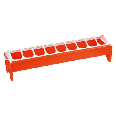 Kerbl Hobbyfarming Feeding Trough for Hens - 50 x 12cm (L x W)