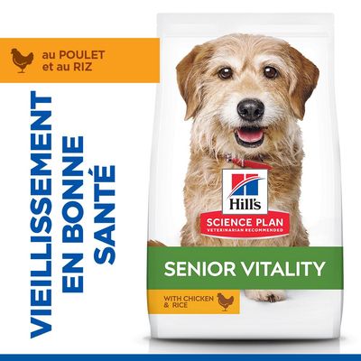 Hill's Science Plan Mature Adult 7+ Senior Vitality Small & Mini au poulet