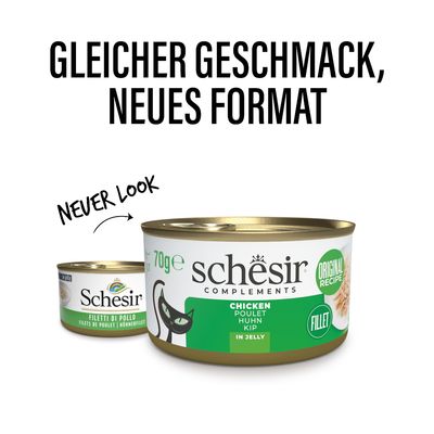 Schesir Complements in Gelee 6 x 70 g in Dosen
