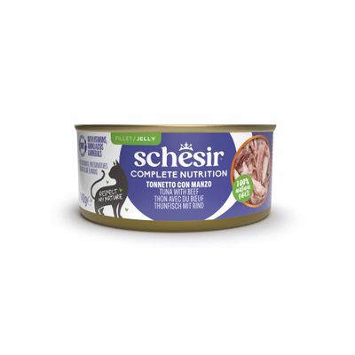 Schesir Complete Nutrition filety v želé 6 x 140 g - konzervy