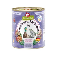 GranataPet Liebling´s Mahlzeit Limited Sommeredition - Ente & Lachs (24 x 800 g)