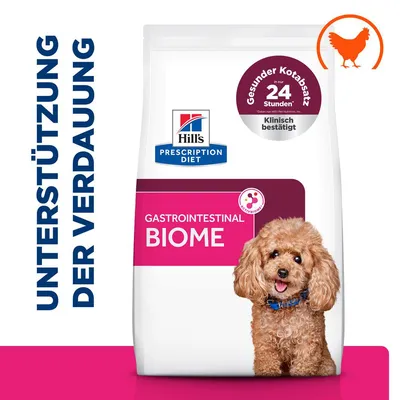 Hill's Prescription Diet Gastrointestinal Biome Mini Hundefutter mit Huhn - 6 kg