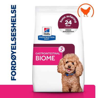Hill's Prescription Diet Gastrointestinal Biome Mini Hundemat med kylling