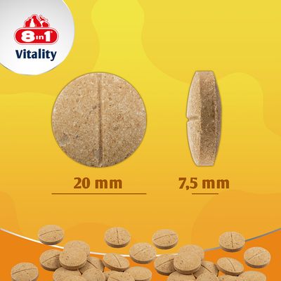 8in1 Vitality multivitaminske tablete Adult