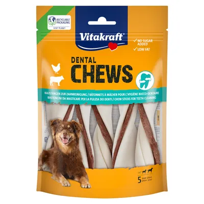 Vitakraft Dental Chews Twister Chicken M - 150 g