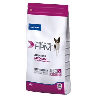 Virbac Veterinary HPM Junior Dog Special Medium pour chiot 12 kg