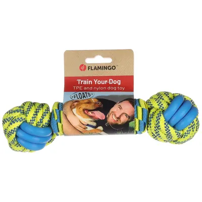 Flamingo hundeleketøy Tofla knuteball og snor
