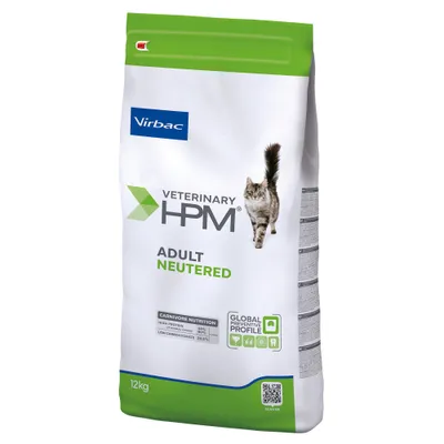 Virbac Veterinary HPM Adult Neutered Cat - Sparpack: 2 x 12 kg