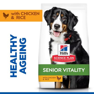 Hill's Science Plan Senior Vitality Mature Adult 6+ Large with Chicken