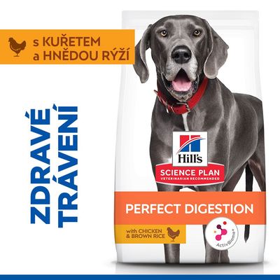 Hill's Science Plan Perfect Digestion Adult Large Chicken & Brown Rice