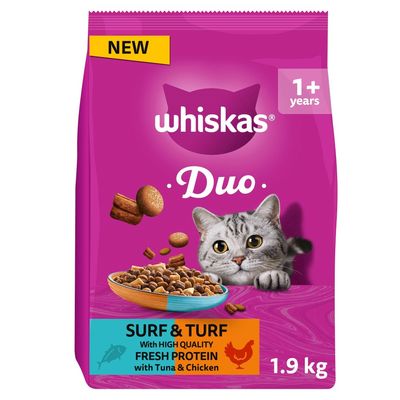 Whiskas Adult Duo with Tuna & Chicken
