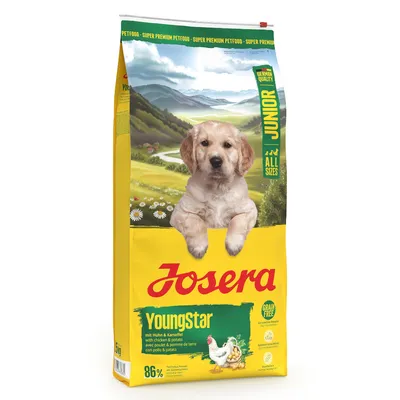10 kg / 12,5 kg Josera + Ø 120 x H 30 cm Hundepool Pet gratis! - YoungStar 12,5 kg