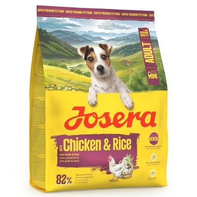 Josera Mini Adult, kurczak i ryż 900 g