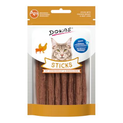 Dokas Sticks 30 g Csirkemell & marhamáj (2 x 30 g)