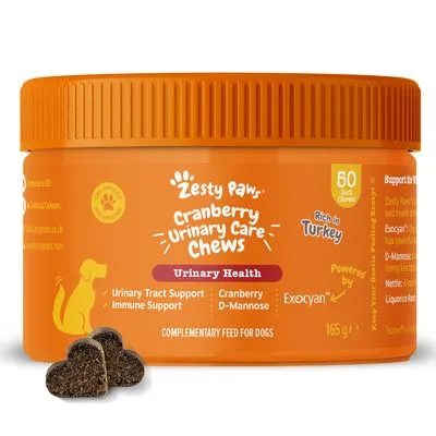 Zesty Paws Urinary Care Chews Cranberry