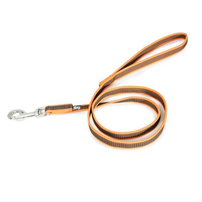 Julius-K9 Color & Gray Super-Grip Leine mit Handschlaufe 120 cm lang, 20 mm breit