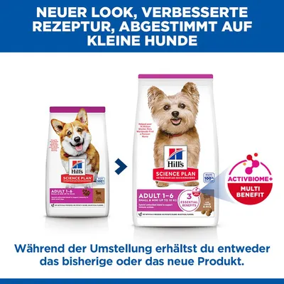 Hill's Science Plan Adult 1-6 Small & Mini mit Lamm & Reis - 6 kg