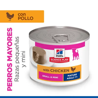 Hill's Science Plan Mature Small & Mini Mousse - Pollo (12 x 200 g)