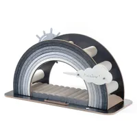 Canadian Cat Company Meuble à chats design Rainbow - gris