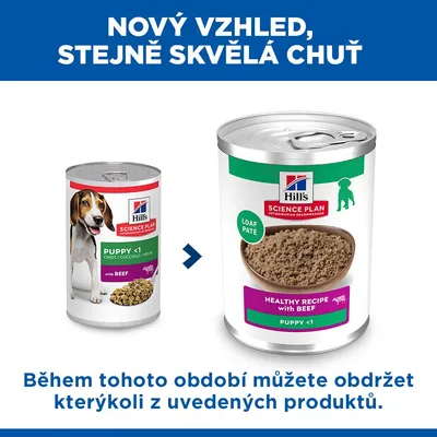 Hill's Science Plan Puppy <1 - kuřecí 6 ks (6 x 370 g)