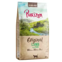 Purizon Sterilised Adult  Lam med Fisk - kornfri - NYHED: 6,5 kg