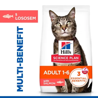 Hill's Science Plan Adult 1-6 losos - výhodné balení: 2 x 3 kg