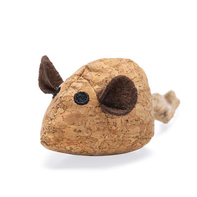 beeztees Kattenkruid kattenspeeltje kurkmuis Reinie