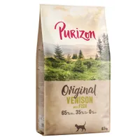 Purizon Original cerf avec poisson - sans céréales - nouveau : 6,5 kg