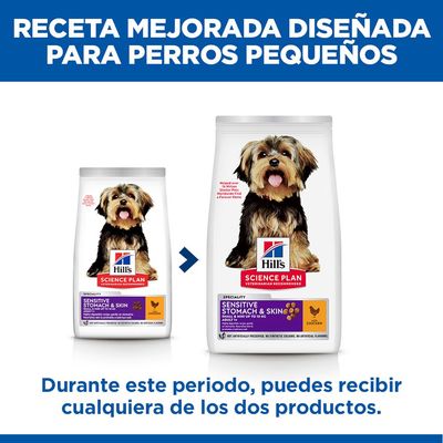 Hill's Science Plan Adult 1+ Sensitive Stomach & Skin Small & Mini pollo