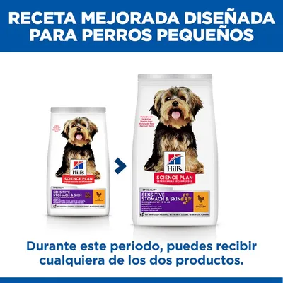 Hill's Science Plan Sensitive Stomach & Skin Adult 1+ Small & Mini con pollo - 6 kg