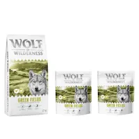 12 + 2 kg gratis! Wolf of Wilderness, karma sucha dla kota, 14 kg - Nowa receptura: Adult „Green Fields”, jagnięcina, 12 kg + Adult „Green Fields”, jagnięcina, 2 x 1 kg