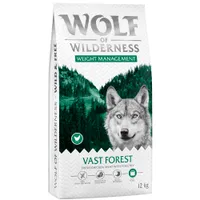 Wolf of Wilderness "Explore The Vast Forests" Weight Management - getreidefrei - 12 kg (neue Rezeptur)