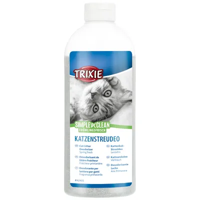Trixie Simple'n'Clean Deodorant pentru litiera de pisici Spring Fresh - 750 g Trixie Simple'n'Clean Deodorant pentru litiera de pisici Spring Fresh - 750 g
