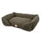 Cama acogedora Ferplast Pamper Bouclé, verde 78 x 56 x 22 cm (L x An x Al)
