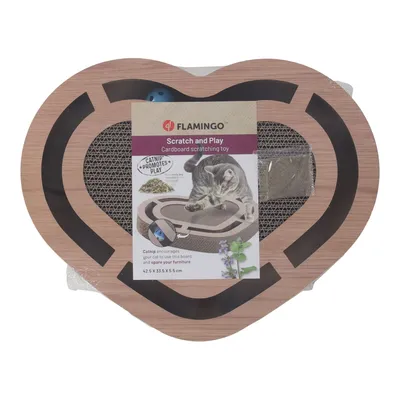 Flamingo Jouet à griffer Poro Marron