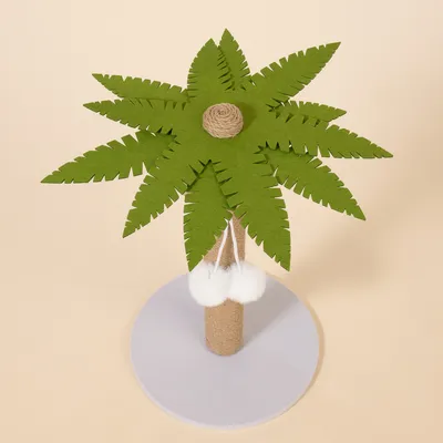 TIAKI Kratzbaum Palme - braun