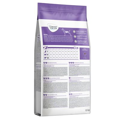 Concept for Life Veterinary Diet Dog Renal - dog dry food - NEW: Economy Pack: 2 x 12kg