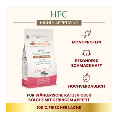 Almo Nature HFC Adult Sterilized Lachs