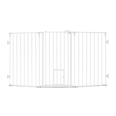 Carlson Flexi Extra-High Barrier Fence with Small Animal Door