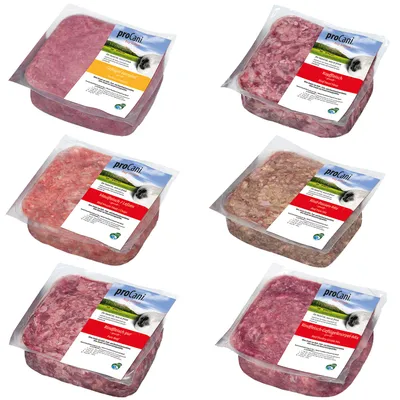 proCani BARF-Paket Rind & Geflügel - 50 x 500 g proCani BARF-Paket Rind & Geflügel - 50 x 500 g